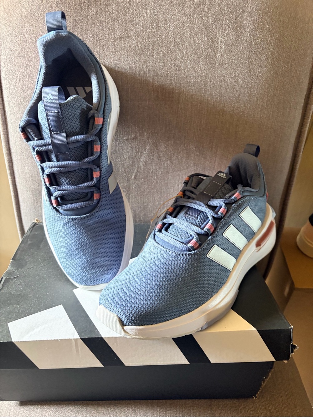 Adidas Women’s Blue Athletic Sneakers - Lightweight Comfort
